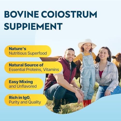 Energievoll High-IgG Bovine Colostrum Powder