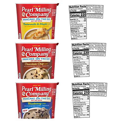 Pearl Milling Company Cups 3 Flavor Variety Pack