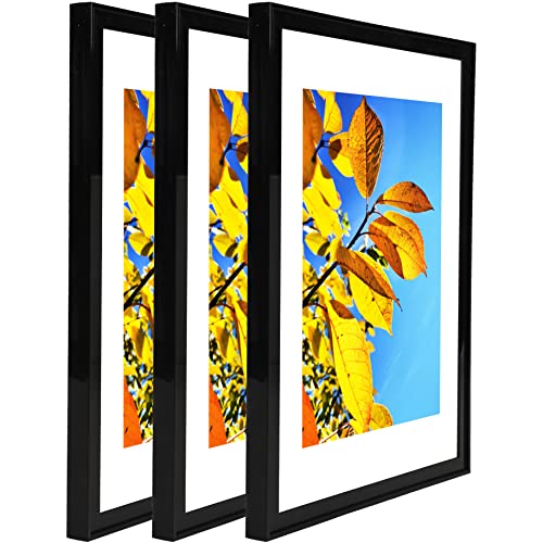 Aynoo 5x7 Picture Frame Black Thin Border Photo Frame 5x7 Picture Frames Display Pictures 5x7 Certificate Document Frame Diploma Frames for Wall,Black, 1Pack