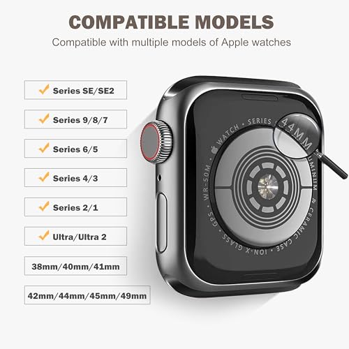Odbeai Stretchy Bands Compatible with Apple Watch Bands for Men, Compatible with Apple Watch Bands 40mm 44mm 45mm 41mm 42mm 38mm 46mm 49mm for iWatch Series 10 9 8 7 6 5 4 3 2 1 SE Ultra/Ultra 2