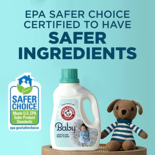 Arm & Hammer Baby, 77 Loads Liquid Laundry Detergent, 100.5 Fl oz
