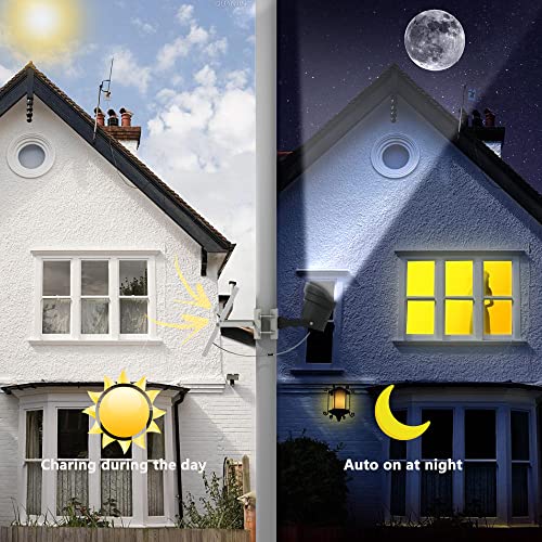 Ofuray Solar Flag Pole Light Outdoor,Dimmable Brightest Flag Pole Light Solar Powered, American Flag Coverage Led Solar Flag Pole Lights Outdoor Dusk to Dawn fit 1.5''-4'' Flagpole for House