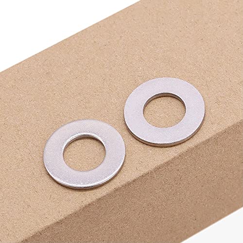 1 inch (4 pcs) Stainless Steel Flat Washers, 304 Stainless Steel 18/8 Large Series Plain Washers, Wide Type, ASME/ANSI B18.22.1(USS)