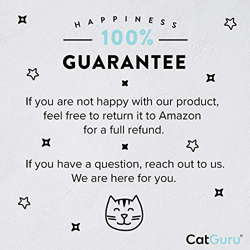 CatGuru Cat Food Mat, Small & Large Pet Food Mat, 100% Waterproof Cat Mat for Food and Water, Silicone Mat for Cat Bowls, Non-Slip Mat for Cat Food and Water Bowl or Cat Water Fountain (Small, Aruba)