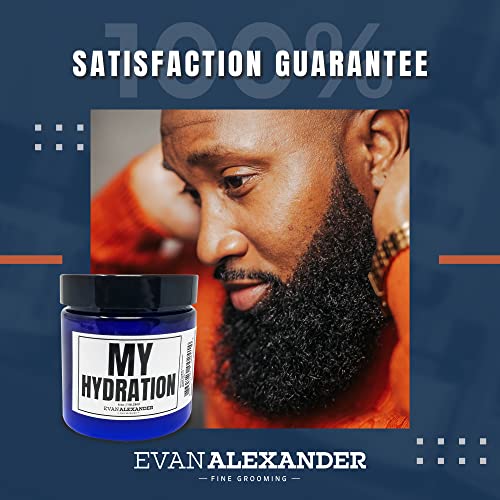 Evan Alexander Grooming MY Hydration Beard Leave-In Conditioner for Men - 4 oz | Hydrates, Softens Beard, Eliminates Beard Dryness, Tames Frizz, and Promotes Healthy Beard Growth