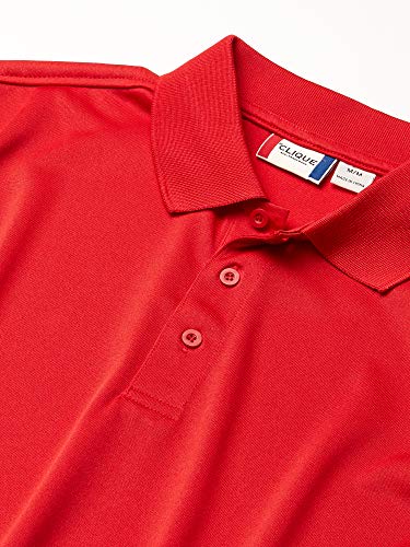 Clique Men's Malmo Snag-Proof Polo, Red, Small