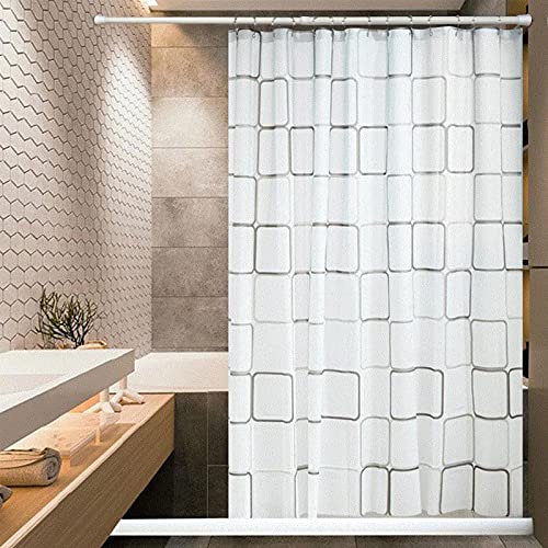 YYWL&HP 3 Pack Spring Tension Telescopic Rod Curtain Rods Adjustable Eextension Telescopic Rod, Suitable for Closet, Window, Kitchen, Bathroom, Cabinet, Wardrobe (41.1"-70.9" 3PCS WHITE)