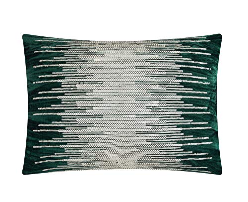 Chic Home Westmont 4 Piece Comforter Set Crinkle Crushed Velvet Bedding-Decorative Pillow Shams Included, Queen, Green
