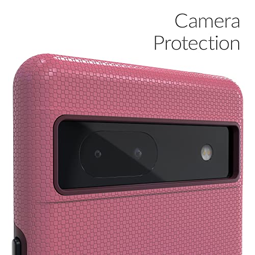 Crave Dual Guard for Google Pixel 7a Case, Shockproof Protection Dual Layer Case for Google Pixel 7a - Berry