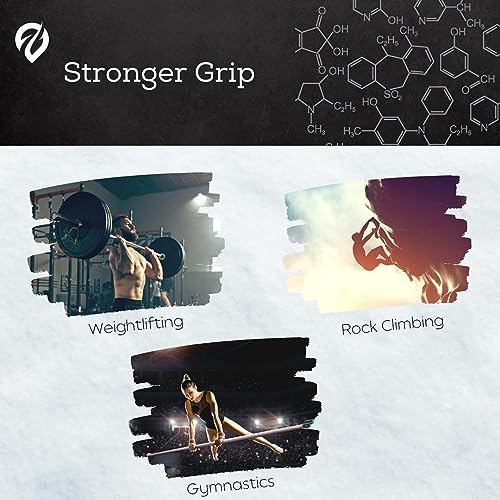 EVMT Brands Liquid Chalk, Mess-Free Gym Chalk for Weightlifting, Gymnastics, Rock Climbing, Dancing. Sweat-Resistant and Long Lasting for Stronger Grip. Package May Vary.