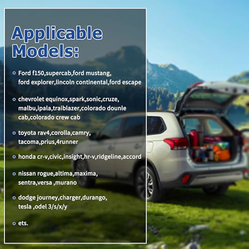 Back Seat Extender for Dogs, Large Space, Hard Bottom Car Seat Cover for Dogs, Waterproof Back Seat Pet Cover for Dogs, Dog Hammock for Car, Backseat Dog Protector for Dogs in Car SUV (Black)