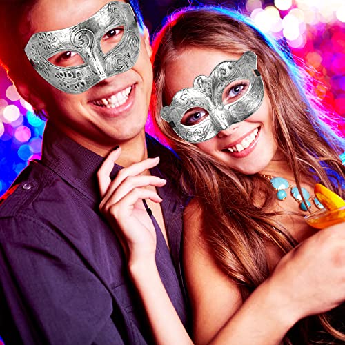 FEQO 32 Pieces Masquerade Masks Vintage Antique Venetian Masks Masquerade Party Mask