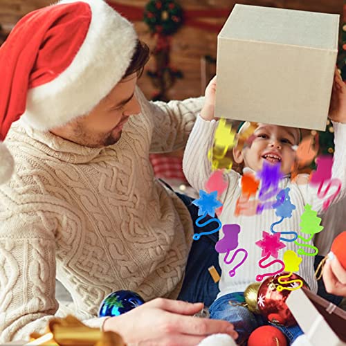 Mchochy 28pcs Christmas Sticky Hands Toys for Kids, Christmas Styles Stretchy Toys for Christmas Stocking Stuffers, Gifts, Pinata Fillers, Party Favors for Kids