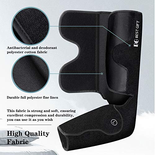 Foot and Leg Massager with Heat, Best Gifts for Mom, Dad, Women, Men and Elder, Foot and Leg Air Compression Massager for Muscle Fatigue