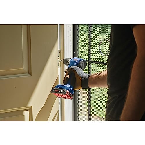 BOSCH GSR18V-400B12 18V Compact Brushless 1/2 In. Drill/Driver Kit with (1) 2.0 Ah SlimPack Battery