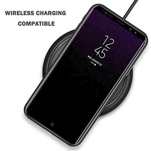XLHLKP Leather & Metal-Back Slim Case for Samsung Galaxy S21 Ultra 6.8" (Black)