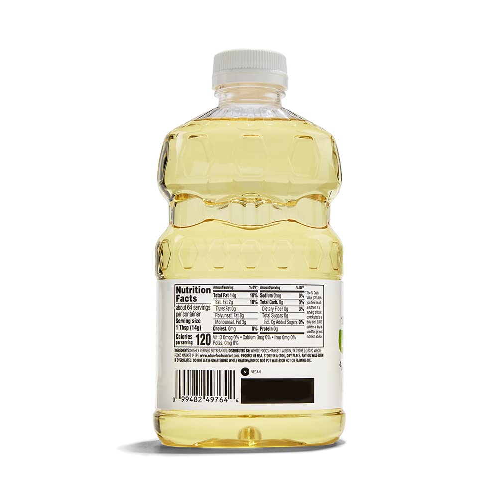 365 by Whole Foods Market, Vegetable Oil, 32 Fl Oz