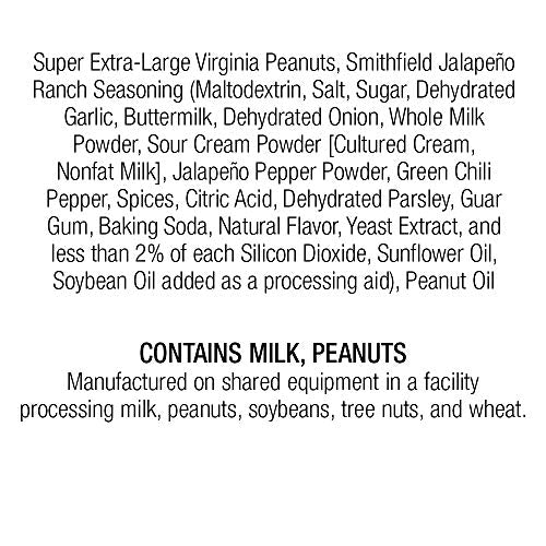 The Peanut Shop of Williamsburg Seasoned Virginia Peanuts, Sea Salt & Cracked Pepper Seasoned (32 Ounce Pack of 1) Peanuts No Additives, Nut Snack