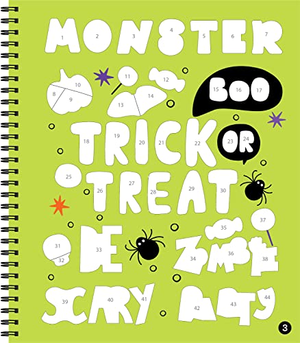 Brain Games - Sticker by Number: Halloween (Trick or Treat Cover) (Volume 2)