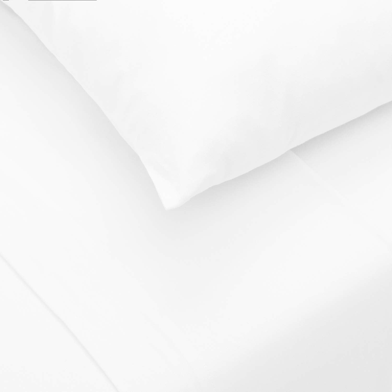 Mellanni Jersey Sheets Set - 4 Piece 100% Jersey Knit Cotton - Soft, Comfortable, All-Season Bedding - Deep Pocket T-Shirt Sheet Set (Queen, White)