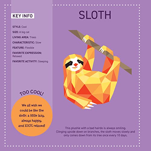 My Sticker Paintings: Cool Animals: 10 Magnificent Paintings (Happy Fox Books) For Kids 6-10 - Llama, Koala, Unicorn, Wolf, and More, with Up to 100 Removable, Reusable Stickers per Design