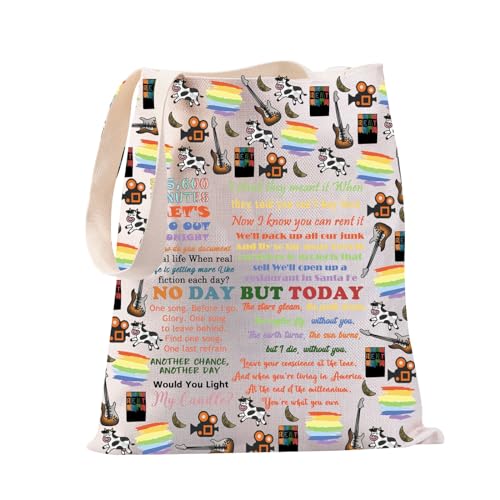 JYTAPP Rent Musical Tote Bag Rent Broadway Musical Tote Theatre Bag Broadway Merchandise Rent Musical Lover Gift
