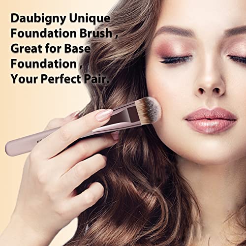 Makeup Brushes, Daubigny 16Pcs Premium Synthetic Makeup Brush Set with Professional Foundation Brushes Powder Concealers Eye shadows Blush Makeup Brush for Perfect Makeup (Black)