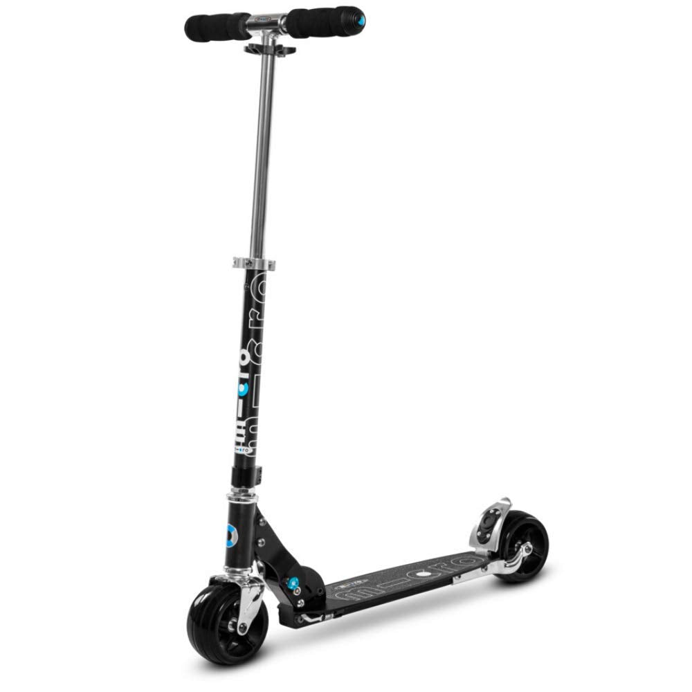 Micro Kickboard Rocket Kick Scooter Ages 8-Teen (Black)