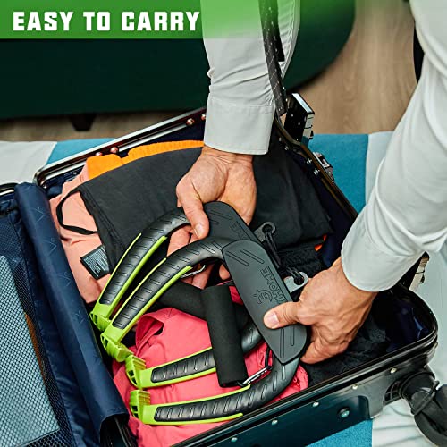 Portable Pull Up Bar,2-generation upgraded version with bearings,doorway pull-up bar installed in just 8 seconds, suitable for home and travel workouts.