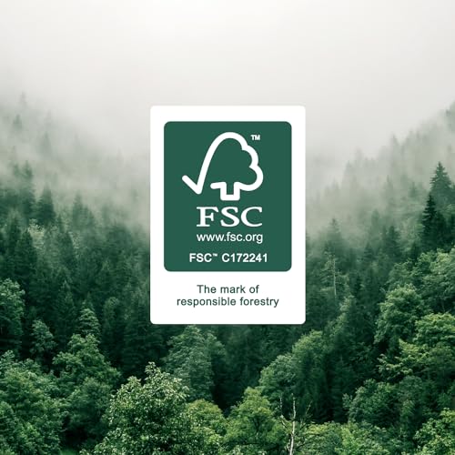 POPRUN Monthly Planner 2024-2025 ("8.5 X 6.25"), 18-Month Calendar Book (Jul.24 - Dce.25) with Monthly Tabs, Hardcover, Inner Pocket, 100GSM Thick Paper - Black