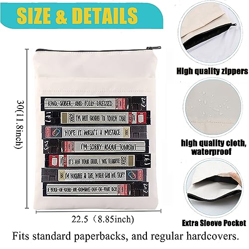 LQRI Brooklyn 99 TV Show Book Sleeve with Zipper Brooklyn 99 Fans Gift Bookish Book Cover