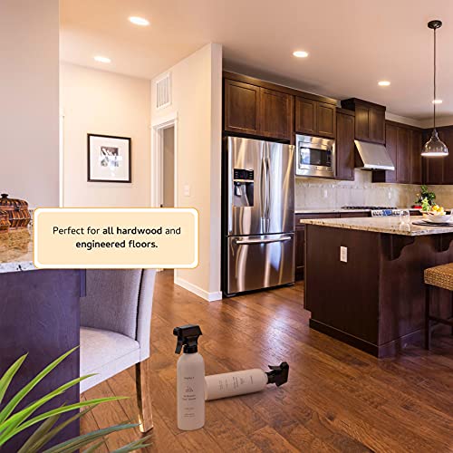 Begley's Hardwood Floor Cleaner Spray - Hard Wood Floor Cleaner for Mopping - Citrus Scent Hardwood Cleaner - 24 oz