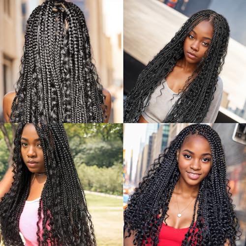 Human Braiding Hair For Boho Braids Human Hair Bundles Deep Wave Bundles 100g(2 Bundles/Pack) Human Braiding Hair Extensions No Weft 100% Brazilian Virgin Curly Braiding Hair (27#, 18Inches)