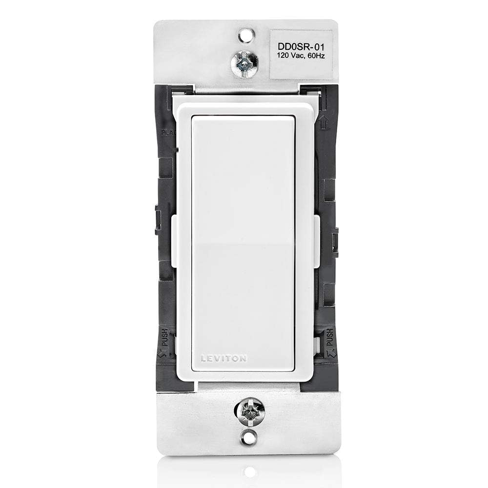Decora Smart Switch Companion for Multi-Location Switching (Not for Stand-Alone use), 120VAC, 60Hz DD0SR-1Z, White, Ivory, Light Almond