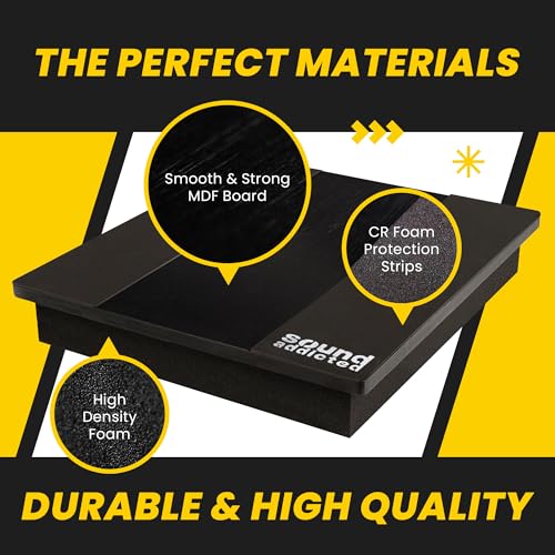Sound Addicted VibeBoss P10 - Acoustic Isolation Platform Suitable for 8-10 inches Subwoofers (13.7'' x 15.7'' x 2.5'')