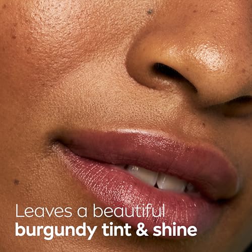 NIVEA Blackberry Lip Care, Tinted Lip Balm with Shea Butter, Nourishing Oils and Vitamin C & E, 3-in-1 Moisture, Repair (for Dry Lips) and Color, 0.17 Oz Stick