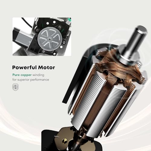 YHTAUTO Rear Driver Side Power Window Regulator With 2-Pin Motor Assembly for Chevy Silverado & GMC & Cadillac Models, Silverado/Sierra 1500 2500 HD 3500, Suburban/Avalanche/Yukon XL, Escalade ESV EXT