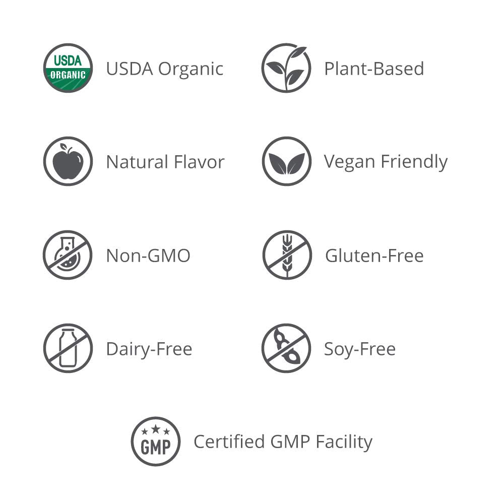 humanN HeartGreens | Superfood Organic Powder with Wheatgrass, Kale, Spinach, and Spirulina, USDA Organic Non-GMO, from The Makers of SuperBeets (Green Apple Flavor, 5.29-Ounce