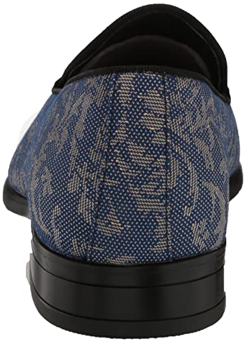 Stacy Adams Men's Savino Slip On Loafer, Black, 10.5
