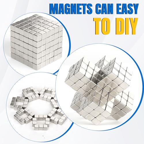 LOVIMAG Rare Earth Magnets, Small Magnets for Fridge, Whiteboard, Science, Crafts, DIY, Office and Locker Magnets-24pack