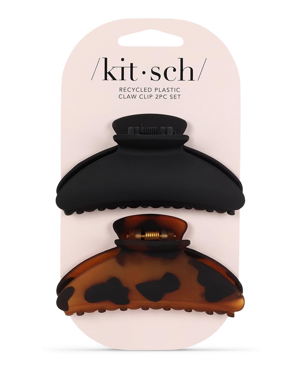 Kitsch Medium Claw Clips, Medium Hair Clips for Women, Stylish Hair Claw Clips for Thick Hair & Thin Hair, Cute Medium Hair Clip & Claw Clip for Teen Girls, Hair Accessories, 2pc set