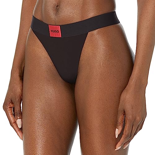 HUGO Square Logo Cotton String Thong