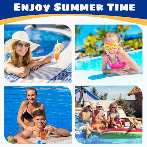 WXFANA Pool Skimmer Socks, 40 Pack Pool Skimmer Fliter Socks Swimming Pool Skimmer Basket Sock Pool Filter Socks Pool Cleaning Filter Socks Cleans Debris and Leaves for In-Ground or Above Ground Pools