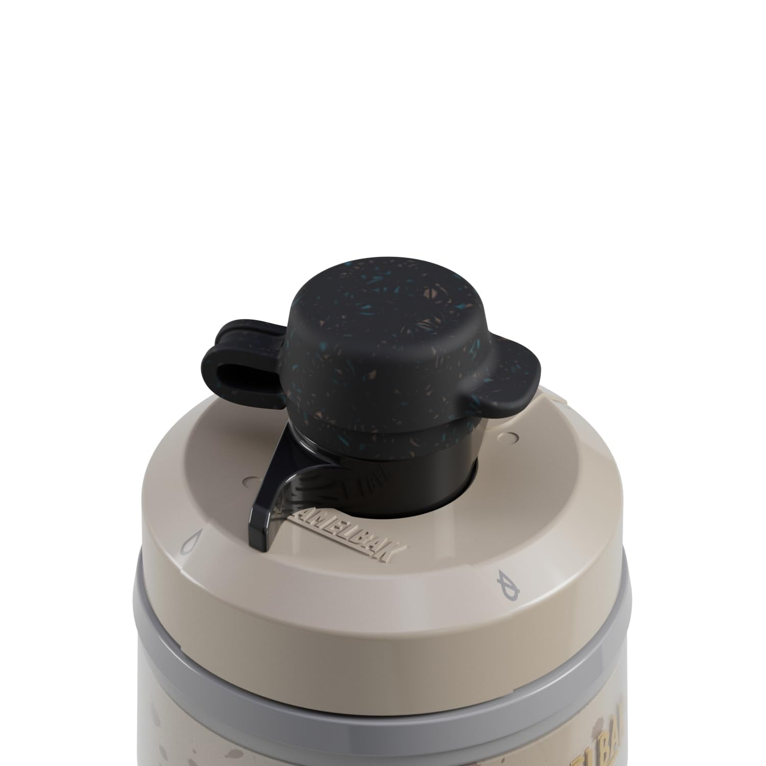 CamelBak Podium Dirt Series Chill Insulated Mountain Bike Squeeze Water Bottle Stone, 21oz