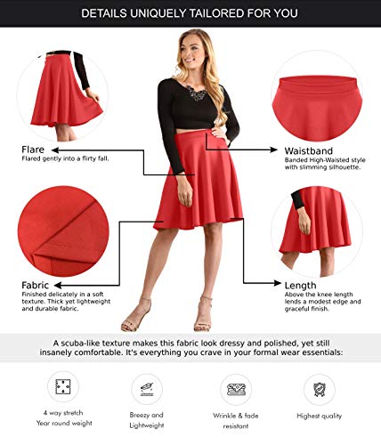 Baby Pink Skirts for Women Pink High Waisted Skirt Pink Skater Skirt Pink Pleated Skirt Baby Pink Skirt (Size Small, Baby Pink)