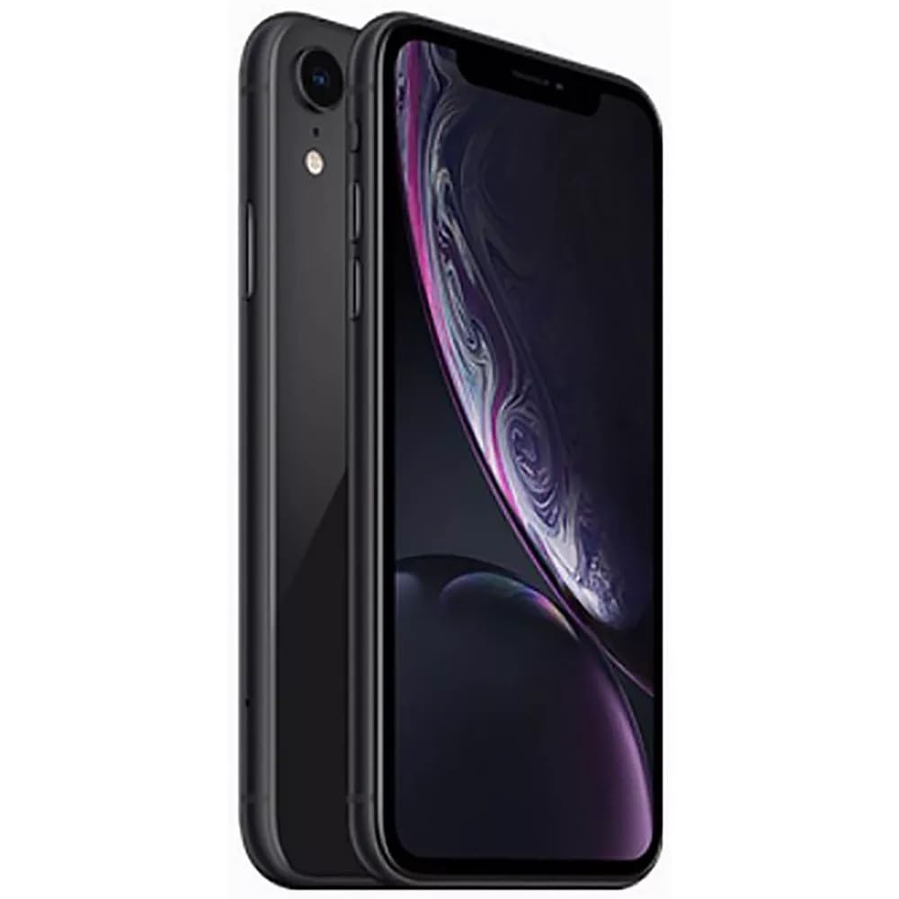 Apple iPhone XR, US Version, 64GB, Black - Verizon (Renewed)