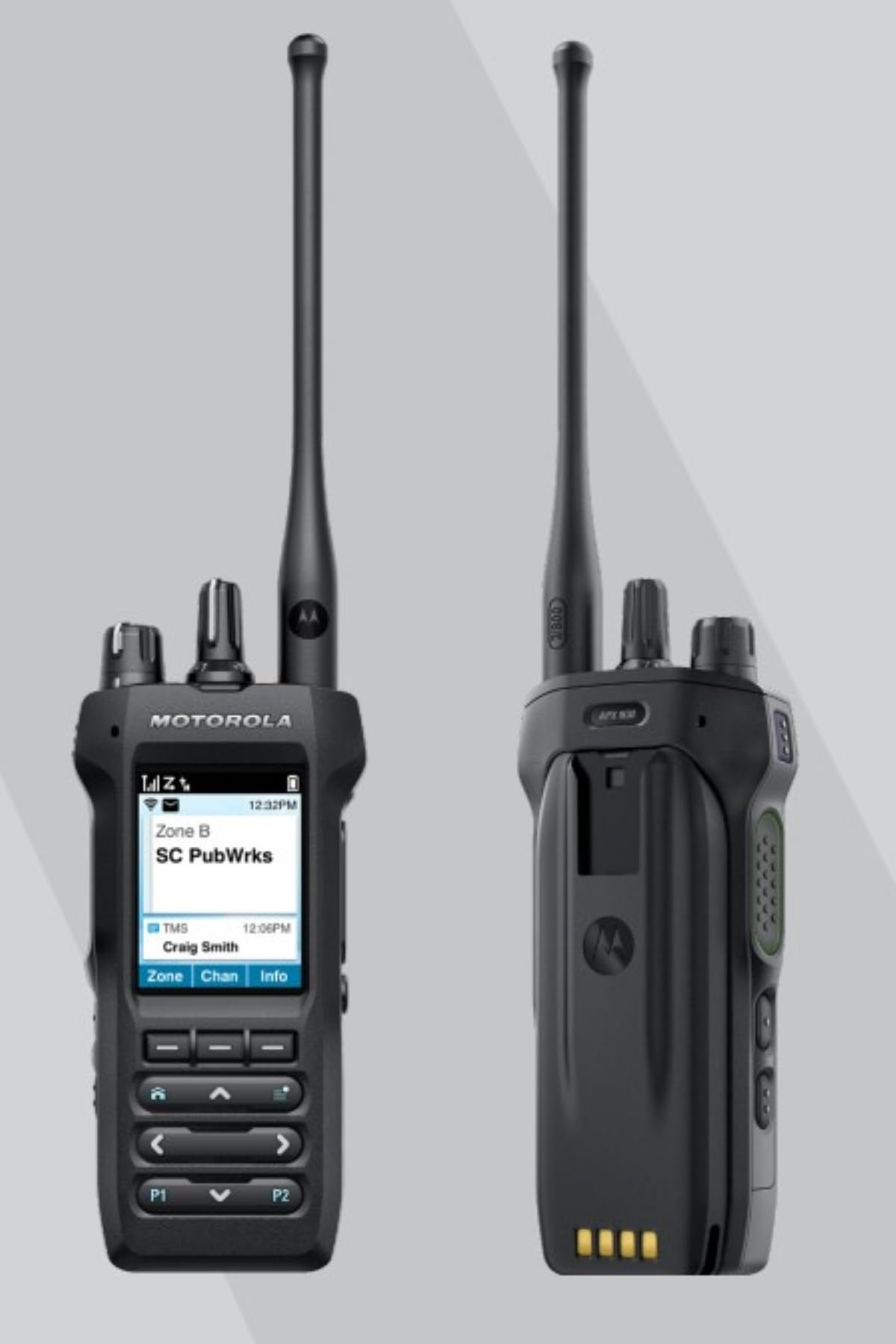 Motorola Solutions PMMN4136B Xtreme Voice Plus XVP 830 Remote Speaker Microphone- Superior Audio Clarity, Loud Volume, 4 HDR Microphones, Advanced Noise Suppression, Intrinsically Safe