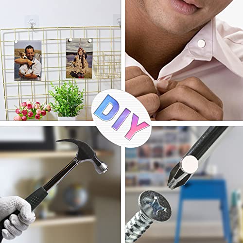 TRYMAG Magnets, 10x2mm 50 PCS Small Refrigerator Magnets Round Disc Magnets, Premium Brushed Nickel Cylinder Office Magnets for Crafts, DIY, Whiteboard and Fridge Magnets