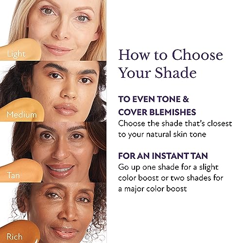 Westmore Beauty Supreme Creme All Over Complexion Perfector - Light 3.3OZ - Face, Leg and Body Makeup - Long Lasting CC Cream Self Tanner Spf Skin Tint For Waterproof, Transfer-Resistant Full Coverage
