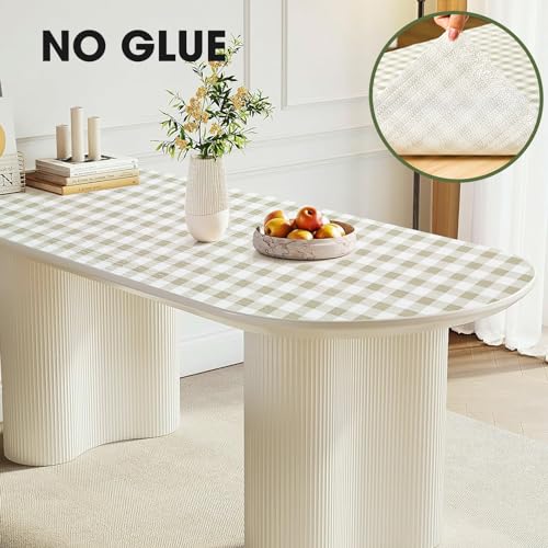 Beautysaid Shelf and Drawer Liner for Ktichen Cabinet, Non Adhesive Non Slip Shelf Paper Waterproof Washable Thickened for Dresser Pantry Shelve Bathroom Protector Liner(Checkered,12 in x 20FT)